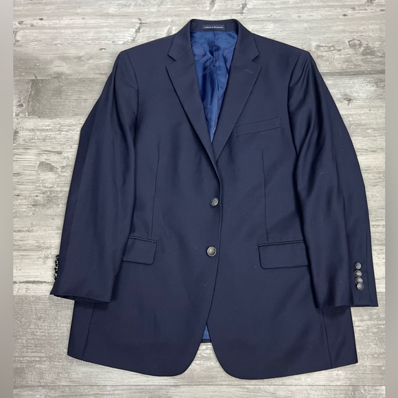 Hart Schaffner Marx Other - Hart Schaffner Marx 1887 Navy Blue Blazer 44R